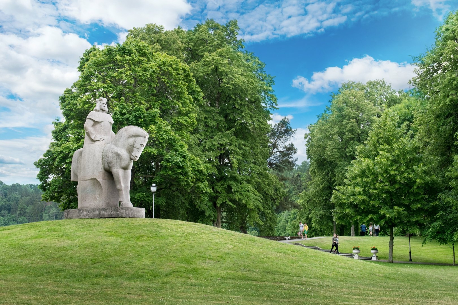 Vytautas Park in Birštonas